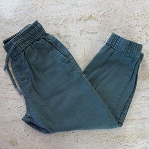 Nomad Pants Drawstring Little Boy Medium 5 Color Portabello/Thyme